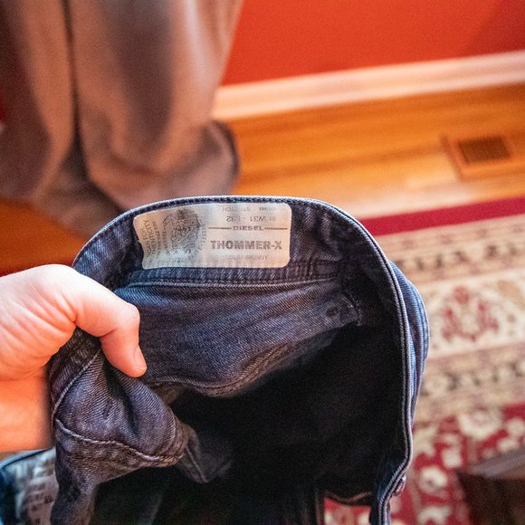 Diesel Thommer-X Slim Skinny 31x32 - Picture 3 of 3